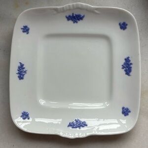 Vintage Adderley Chelsea Square Handled Cake Plate.